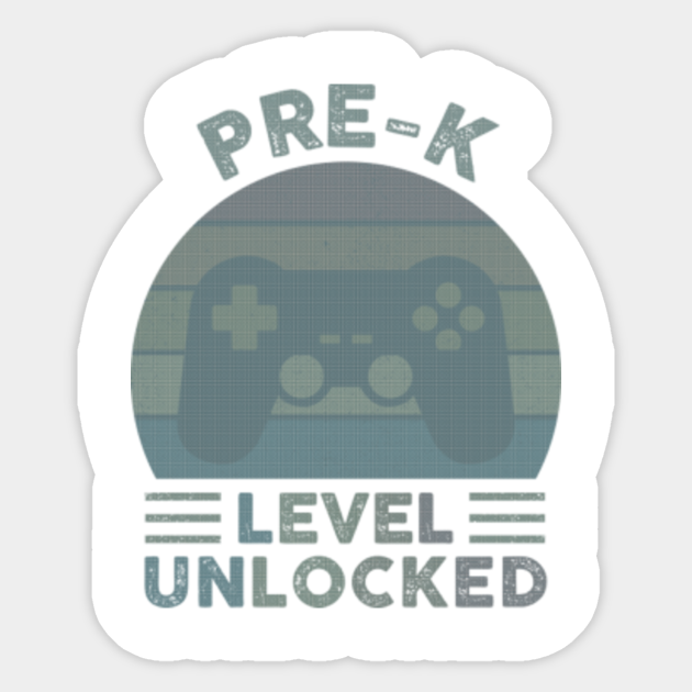 PreK Level Unlocked Video Game Back To School Pre K Grade Level